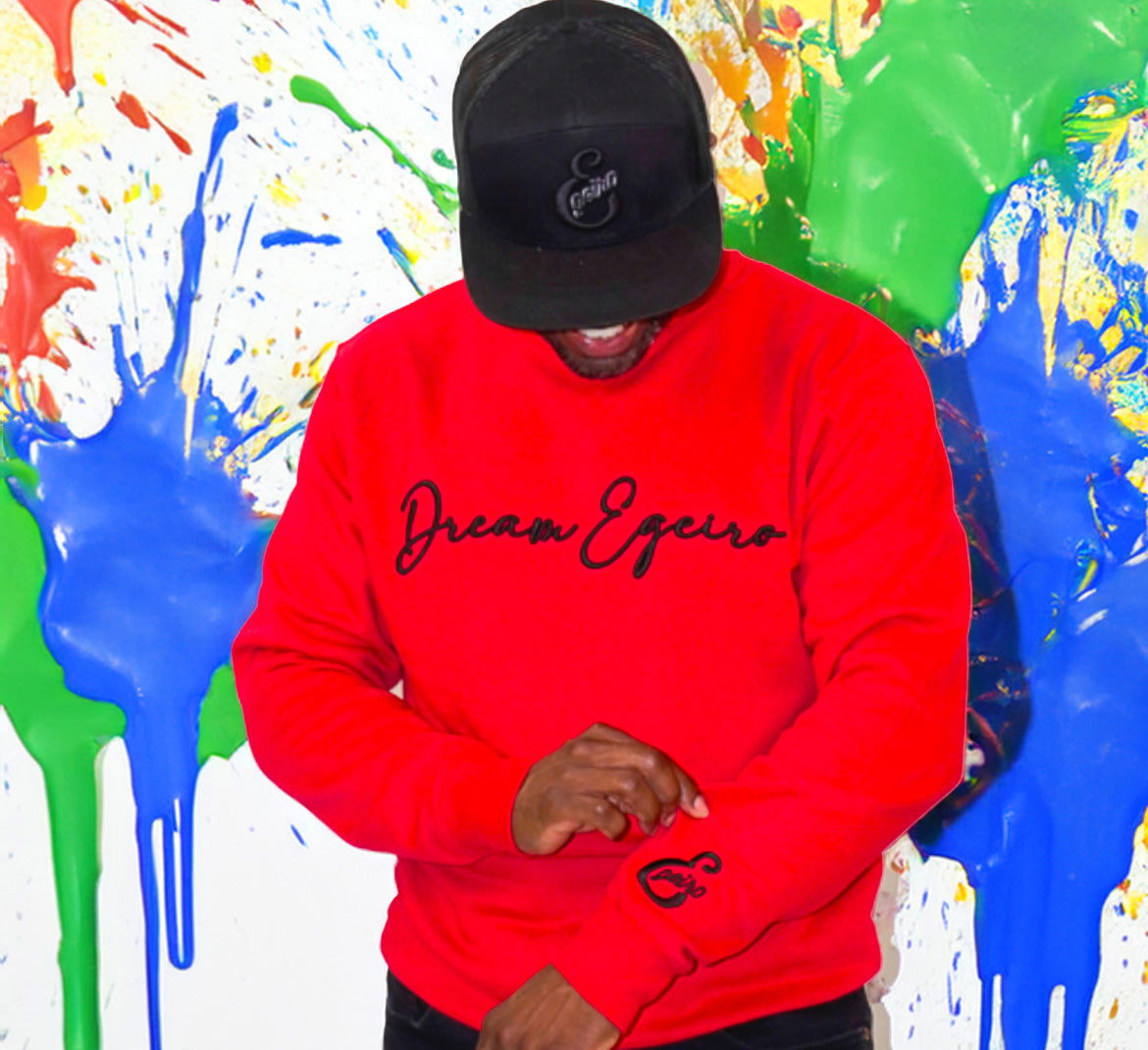 Signature Sweatshirt Red/Black