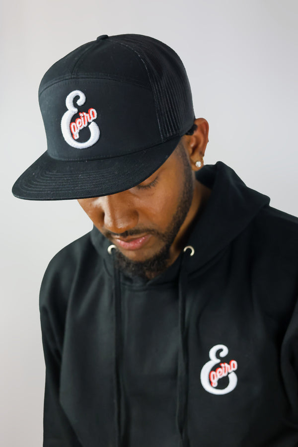Egeiro Classic Trucker Hat – Black