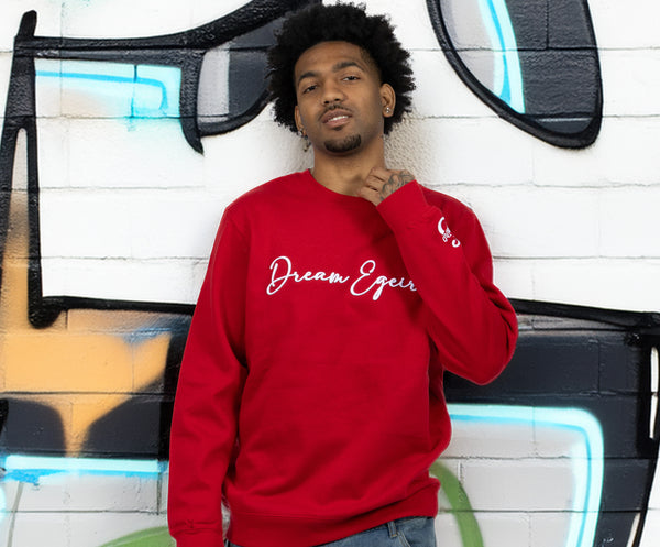 Dream Egeiro Signature Sweatshirt Red/White
